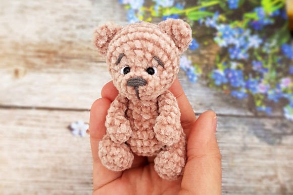 Crafting a Cozy Brand: The Teddy Bear Miniature Crochet Pattern PDF