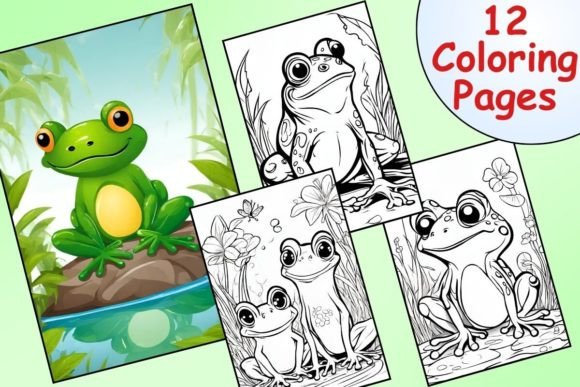Cute Frog Coloring Pages for Kids: A Creative Jumpstart