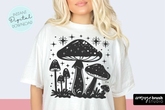 Embrace the Boho Spirit with Magic Mushroom SVG PNG