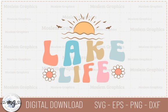 Embrace Tranquility with Lake Life - Lake SVG