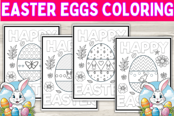 Spring Easter Eggs Coloring Pages: A Creative Toolkit for Kids