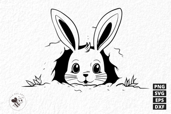 Spring into Design with Easter Rabbit SVG No. 02