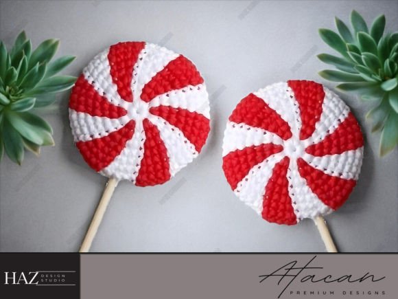 Sweet Candy Ornament PDF: A Festive Crochet Pattern