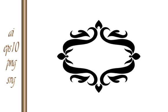 Timeless Elegance: The Vintage Damask Frame Border Pattern