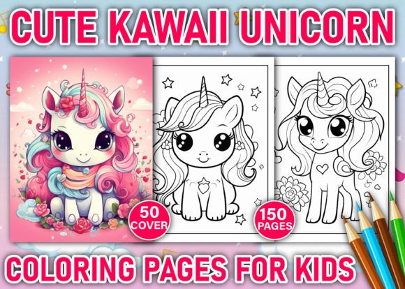 Unlocking Creative Business Potential with 150+ Cute Kawaii Unicorn Coloring Pages