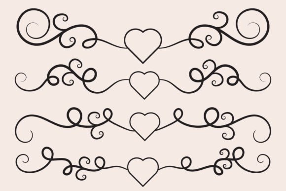Valentines Day Heart Swirls Divider Svg: A Designer’s Guide