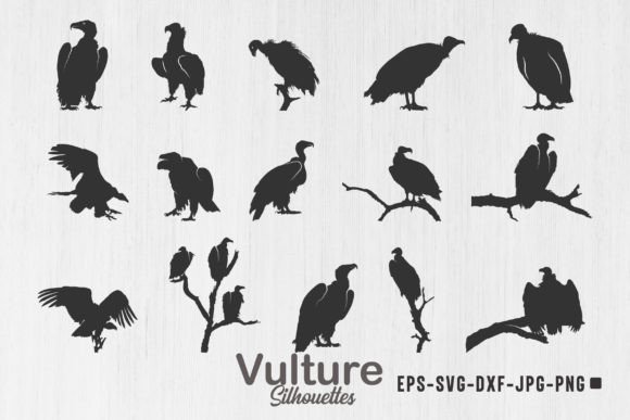 Vulture Silhouette: Mastering the Sitting Vulture Svg